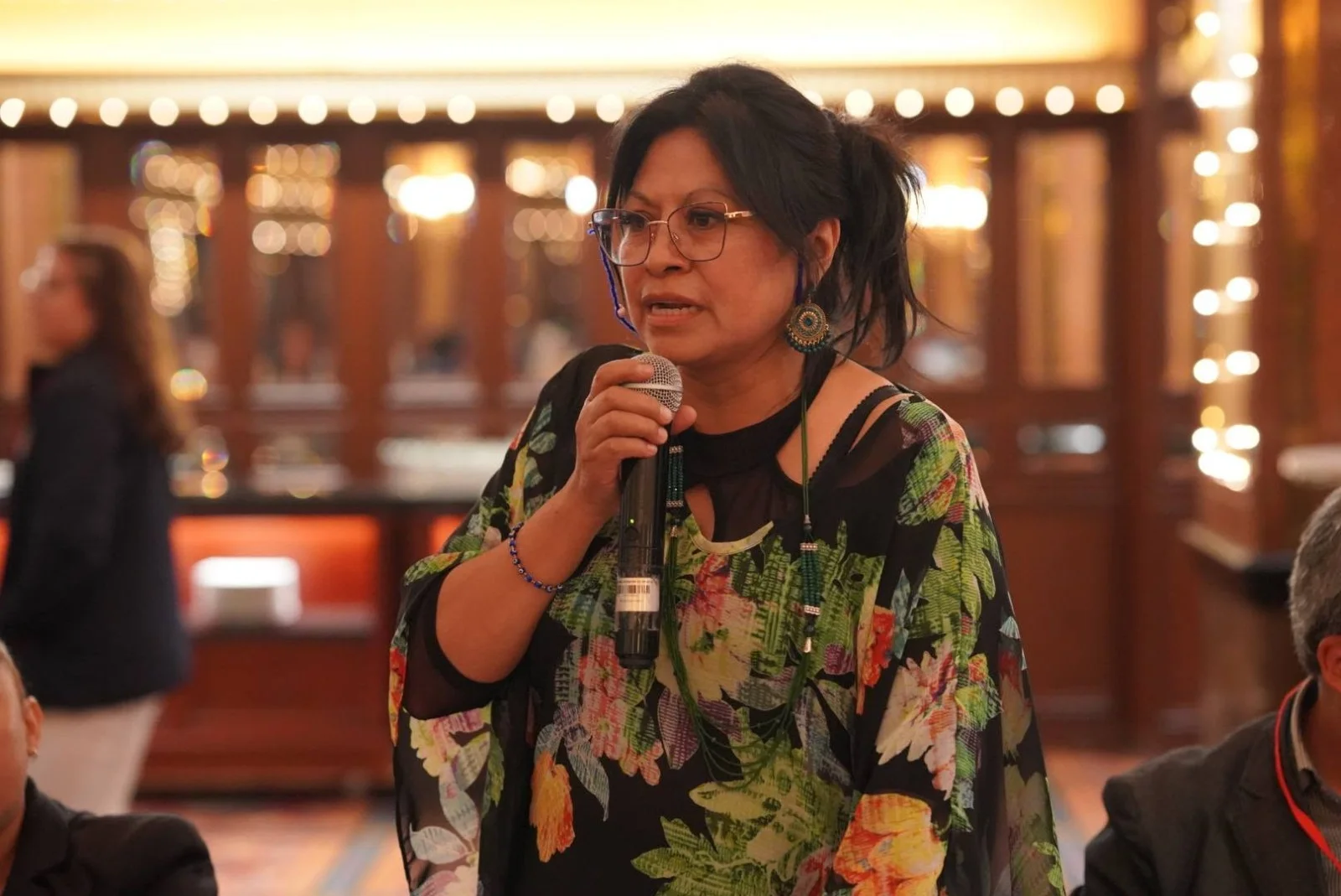 MSc. Dorita Morocho — Presidenta de la UNE Pichincha