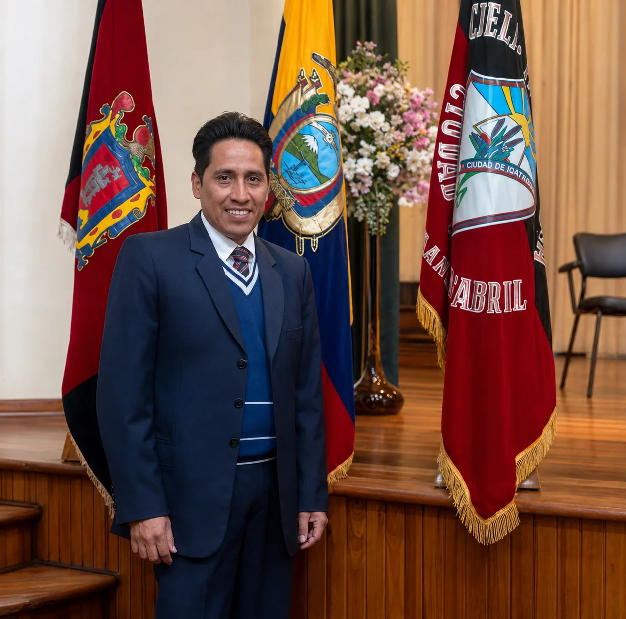 MSc. Sergio Paredes — Secretaría de Género de la UNE Pichincha